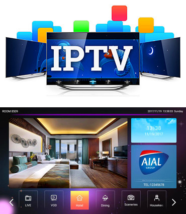 Hotel IPTV system