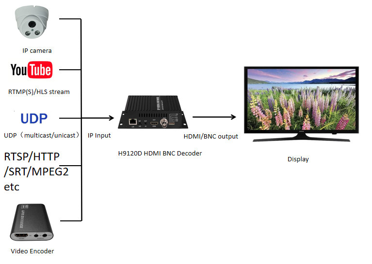 Video decoder application scenarios
