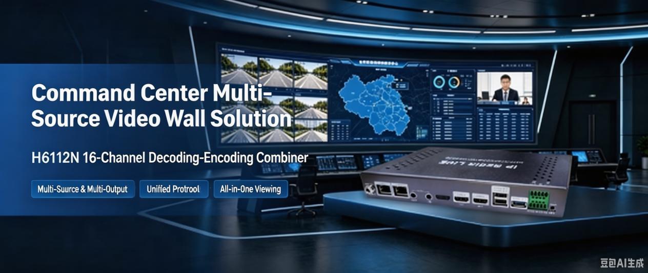 Deployment Practice of 16Channel DecodingEncoding Combiner in MultiSource Video Wall Project for Security Command Center