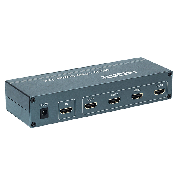 F2 1 in 4 out HD 4K*2K Video HDMI Splitter