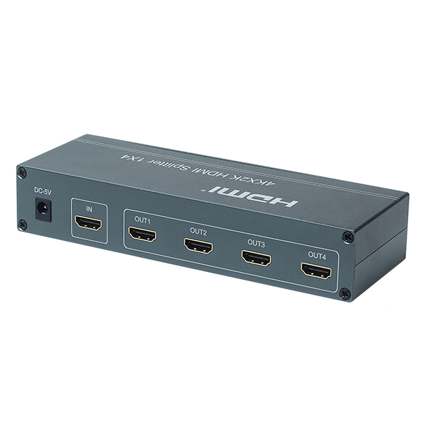 F2 1 in 4 out HD 4K*2K Video HDMI Splitter