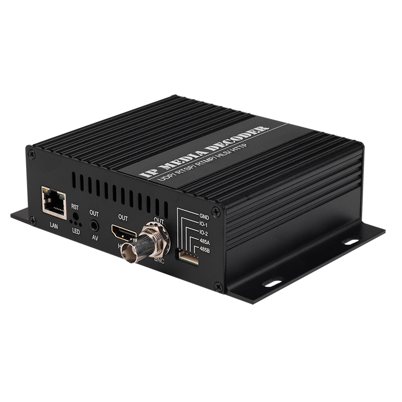 H9120D HEVC IP to HDMI BNC decoder